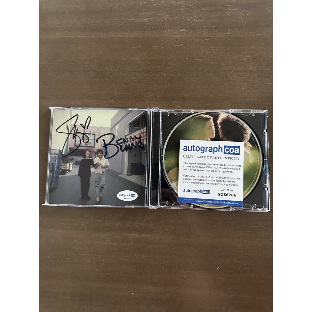 Signed Selena Gomez Benny Blanco I Said I Love You First CD ACOA COA #SD86286